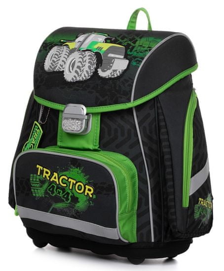 Oxybag Premium Traktor anatomska šolska torba