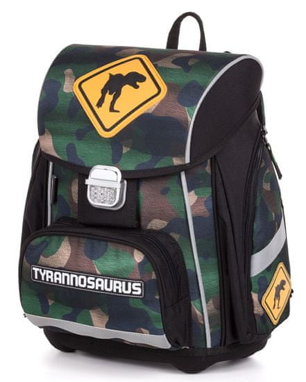 Oxybag Premium T-rex anatomska šolska torba