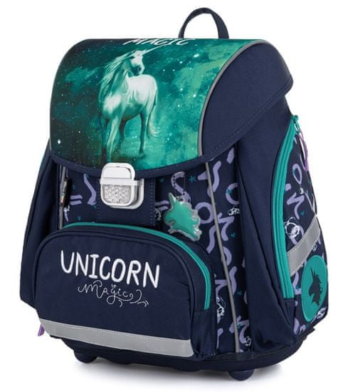 Oxybag Premium Unicorn 1 anatomska šolska torba