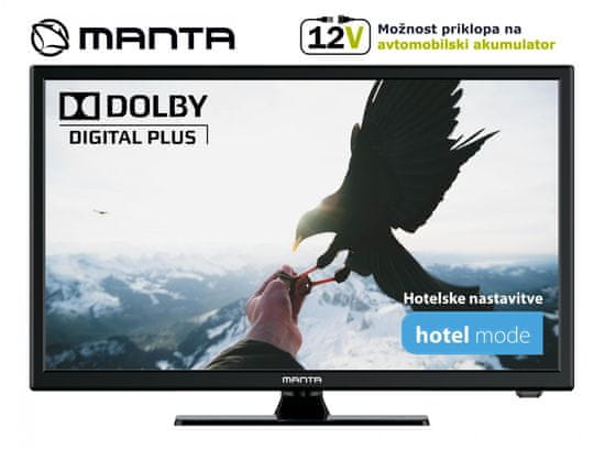 Manta 24LHN120D LED HD televizor, +12V