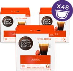 NESCAFÉ Dolce Gusto Lungo kapsule za kavo (16 kapsul/ 16 napitkov), trojno pakiranje