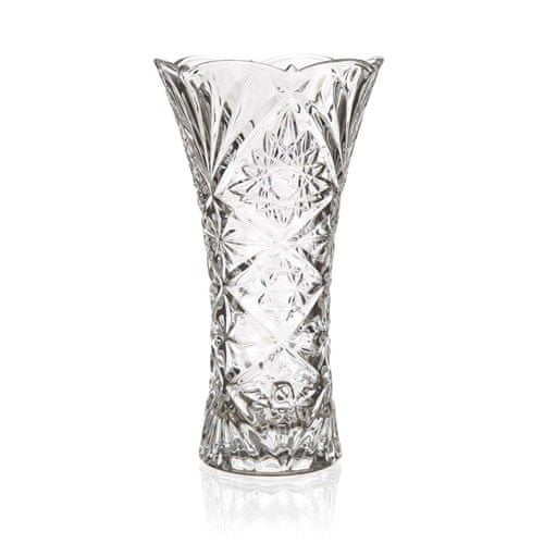 Banquet Aisha steklena vaza, 23 cm