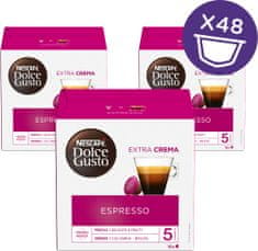 NESCAFÉ Dolce Gusto Espresso kapsule za kavo (16 kapsul/16 napitkov), trojno pakiranje