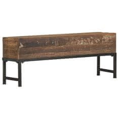 Vidaxl Klop 120 cm trden predelan les