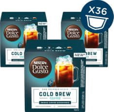 NESCAFÉ Dolce Gusto Cold Brew kapsule za kavo (12 kapsul/ 12 napitkov), trojno pakiranje