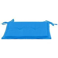 Vidaxl Blazine za vrtne stole 4 kosi modre 50x50x3 cm oxford tkanina