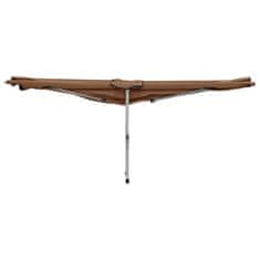 Vidaxl Kamp postelja 206x75x45 cm XXL rjava