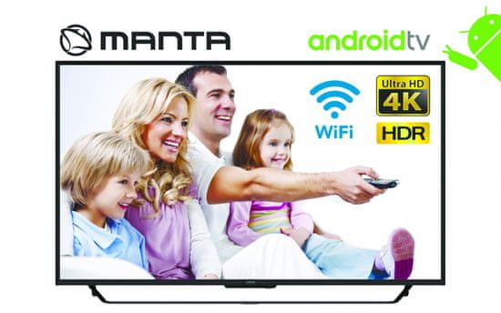 Manta 50LUA19D 4K-UHD, HDR10, Android televizor
