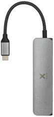 Xtorm USB-C 4-in-one priključna postaja, HDMI, USB-C, 2x USB 3.0, aluminij
