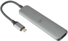 Xtorm USB-C 4-in-one priključna postaja, HDMI, USB-C, 2x USB 3.0, aluminij