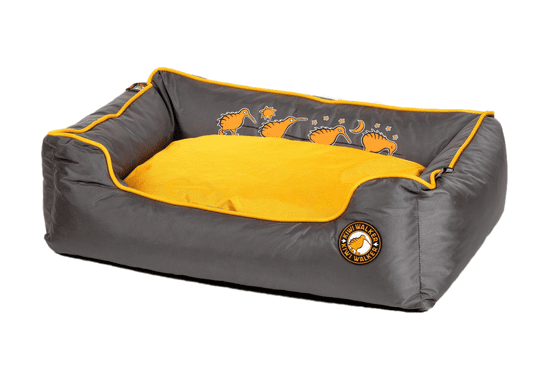 KIWI WALKER Running postelja s spominsko peno, oranžna