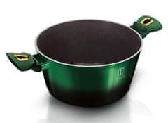 Berlingerhaus Posoda s pokrovom in površino iz titana 24 cm Emerald Collection BH-6058levo