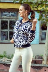 Numoco Ženska bluza 280-1, živalski potisk, XL