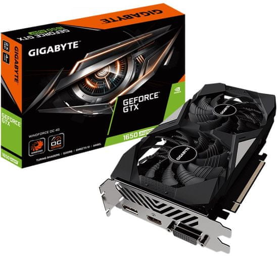 Gigabyte WINDFORCE OC GeForce GTX 1650 SUPER, 4 GB GDDR6 grafična kartica