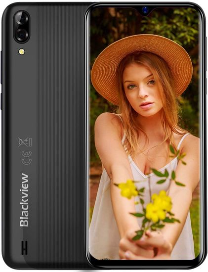 Blackview A60 pametni telefon, 2 GB/16 GB, črn