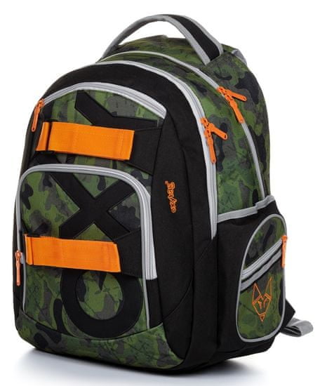 Oxybag OXY Style Army šolski nahrbtnik