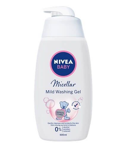 Nivea Micellar Mild Washing gel za umivanje obraza, 500 ml