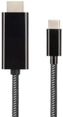 Xtorm kabel Nylon USB-C to HDMI 60 Hz Cable (1 m) CX2111, črn