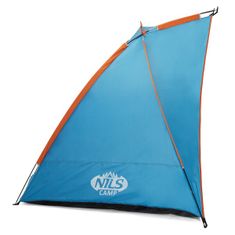 NILLS CAMP šotor za plažo NC8030 modro-oranžna