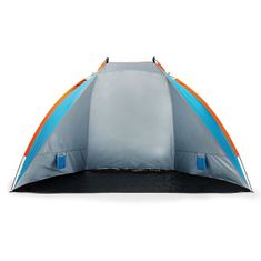 šotor za plažo NC8030 modro-oranžna