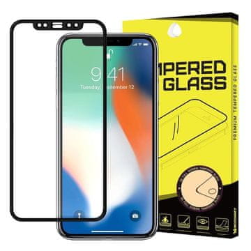 MG Full Glue kaljeno steklo za Apple iPhone 11 Pro Max / XS Max, črna