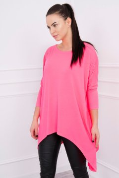 Kesi Ženska oversize bluza Demetra neon roza