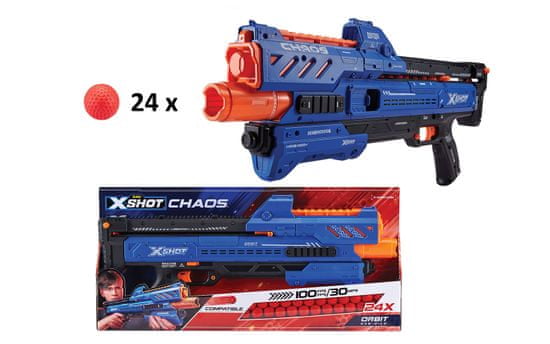 Zuru X-Shot Chaos puška, Orbit (00115)