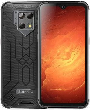 iGET Blackview BV9800 pametni telefon, 6/128 GB, LTE, črn