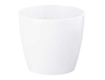 eoshop Pokrov za cvetlični lonec MAGNOLIA plastika sijajna d21x19cm