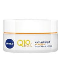 Nivea dnevna krema Anti-Wrinkle Q10 Plus C + Energy SPF 15, 50 ml