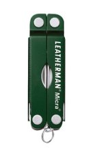 LEATHERMAN Micra večnamensko orodje/škarje, srebrno-zelene