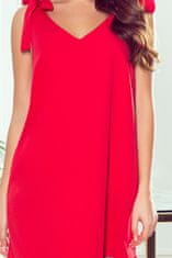 Numoco Ženska mini obleka Rosita rdeča S