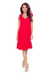 Numoco Ženska mini obleka Rosita rdeča S