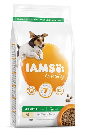 IAMS Vitality hrana za pse majhnih in srednje velikih pasem, s svežim piščancem, 800 g