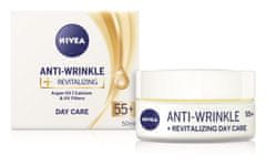 Nivea Anti-Wrinkle + Revitalizing krema za obraz, 55+, 50 ml