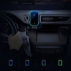 BASEUS Smart Vehicle Bracket avtomobilsko držalo, Qi brezžični polnilnik, črna