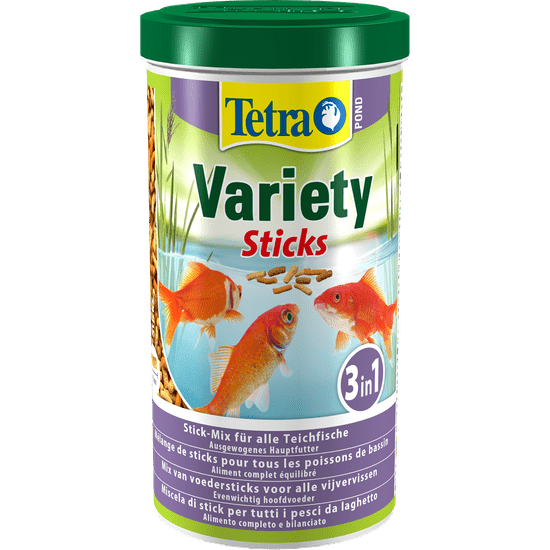 Tetra Pond Variety Sticks hrana za zunanje ribe, 1 l