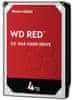 Western Digital RED 4 TB, SATA 6 Gb/s, 5400, 256 MB trdi disk (WD40EFAX9)