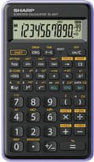 Sharp EL501TVL tehnični kalkulator, vijolična-črna