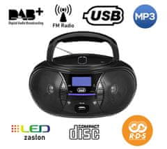 Trevi CMP 581 Boombox CD predvajalnik, črn