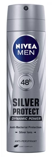 Nivea Men Silver Protect Dynamic Power deodorant v razpršilu, 150 ml