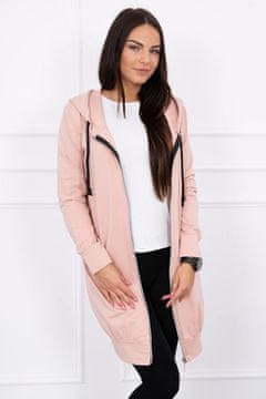 Kesi Ženska majica s kapuco Clafar pudrasto roza