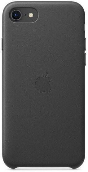 Apple iPhone SE2 Leather Case ovitek, Black