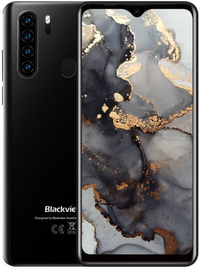 Blackview A80 PRO pametni telefon, 4 GB/64 GB, črn