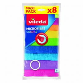 Vileda Microfibre Color krpa, 8 kos