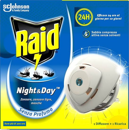 Raid električni aparat night&day