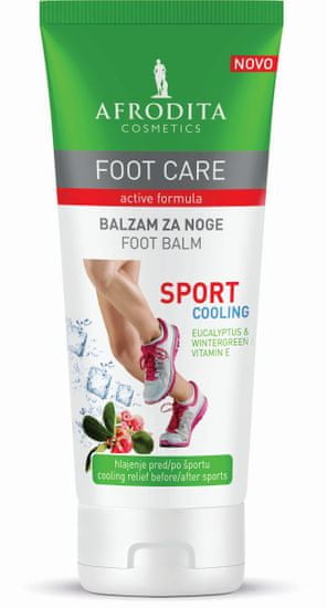 Kozmetika Afrodita Foot Care Sport balzam za noge, 100 ml