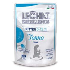 LECHAT EXCELLENCE Kitten mokra hrana za mačje mladiče, s tuno 100 g