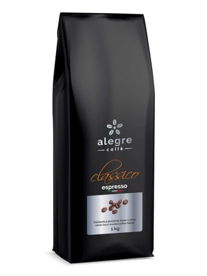 Alegre caffè Classico pražena kava v zrnu, 1 kg