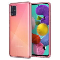 Spigen Liquid Crystal gumené pouzdro na Samsung Galaxy A51, průsvitné